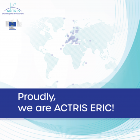 The European Commission launches ACTRIS - the Aerosol, Clouds, and Trace Gases Research Infrastructure